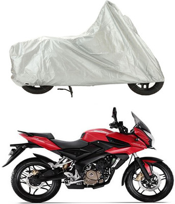 

Creative Via Two Wheeler Cover for Bajaj(Pulsar, Silver)