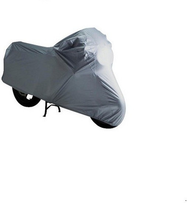 

Deeshika Two Wheeler Cover for Bajaj(Pulsar 150, Silver)