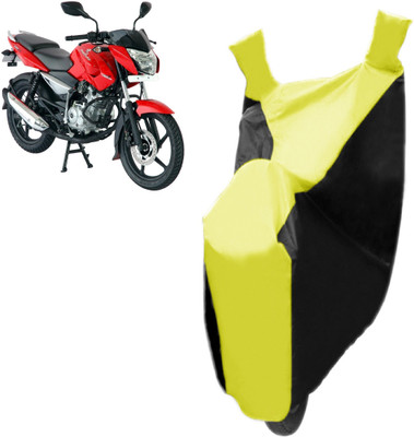 

Javatech Two Wheeler Cover for Bajaj(Pulsar 135 LS DTS-i, Yellow, Black)