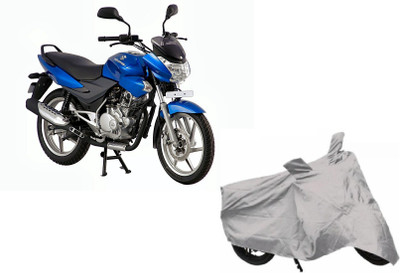 

Yucca HD Two Wheeler Cover for Bajaj(Discover 125 DTS-i, Silver)