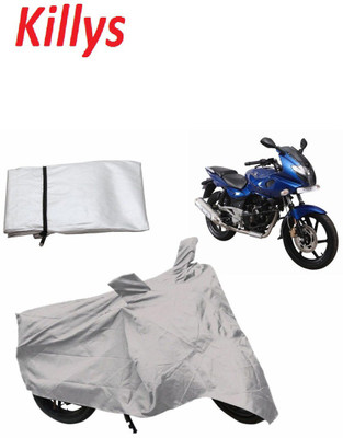 

Killys Two Wheeler Cover for Bajaj(Pulsar 220 DTS-i, Silver)