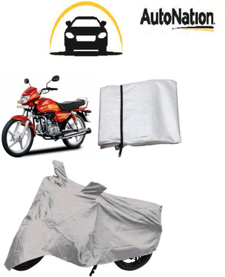 

Autonation Two Wheeler Cover for Hero(HF Deluxe, Blue)