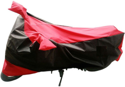 Speedro Two Wheeler Cover for Bajaj(Pulsar 135 LS DTS-i, Red, Black)