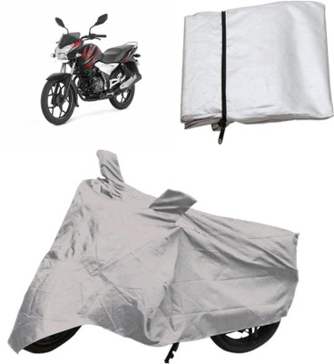 

Capeshoppers Two Wheeler Cover for Bajaj(Silver)