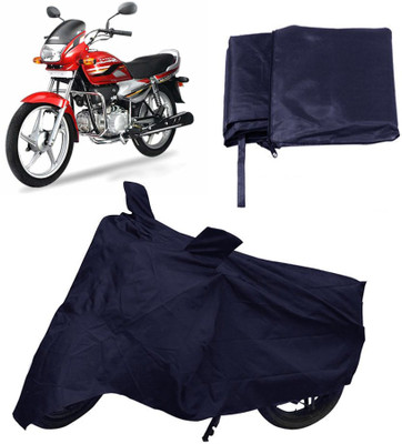 

Capeshoppers Two Wheeler Cover for Hero(Blue)