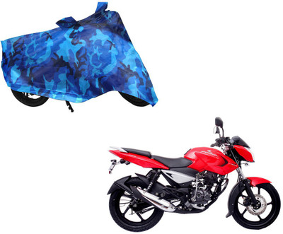 AUTO PEARL Two Wheeler Cover for Bajaj(Pulsar 135 LS DTS-i, Multicolor)