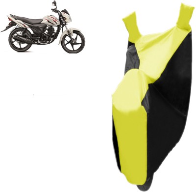 CREEPER Two Wheeler Cover for Suzuki(Hayate, Yellow, Black)