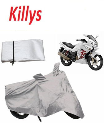 

Killys Two Wheeler Cover for Hero(Karizma ZMR, Silver)