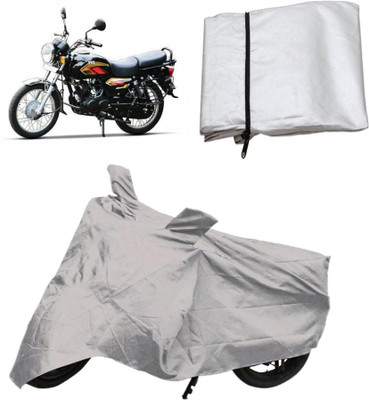 

Capeshoppers Two Wheeler Cover for TVS(Silver)