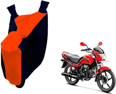 AUTO PEARL Two Wheeler Cover for Hero(Passion Xpro, Orange, Blue)