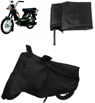 

Capeshoppers Two Wheeler Cover for TVS(Black)