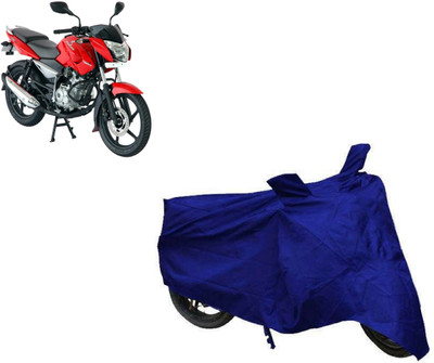 Take Care Two Wheeler Cover for Bajaj(Pulsar 135 LS DTS-i, Blue)