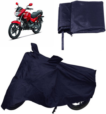 

Capeshoppers Two Wheeler Cover for Hero(Blue)