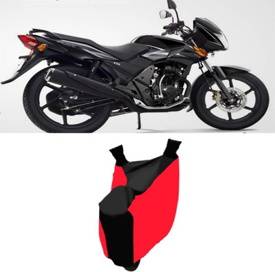 

ReeTech Two Wheeler Cover for TVS(Flame, Red, Black)