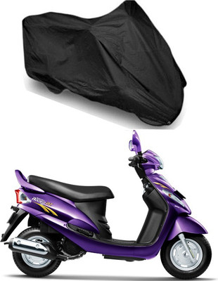 

Creative Via Two Wheeler Cover for Mahindra(Rodeo RZ, Black)