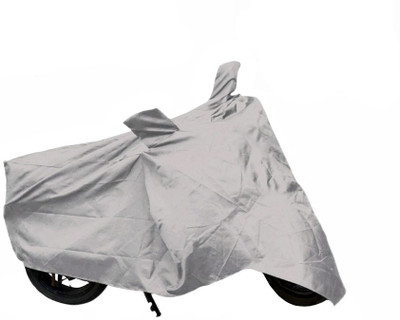 

Autonation Two Wheeler Cover for Piaggio(Vespa LX, Silver)