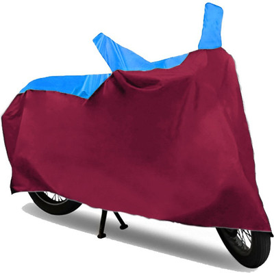 AutoKitt Two Wheeler Cover for Bajaj(Pulsar 220 DTS-i, Blue, Maroon)