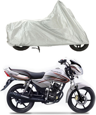 

Creative Via Two Wheeler Cover for TVS(Pheonix, Silver)