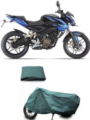 

Tatkal Shopping Fun Two Wheeler Cover for Bajaj(Pulsar 200 NS DTS-i, Green)