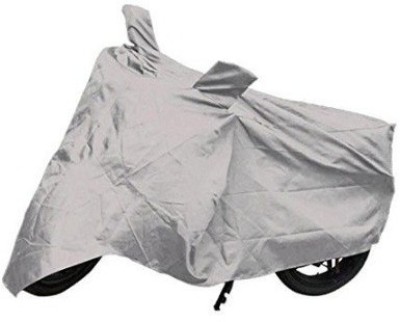 Ak Kart Two Wheeler Cover for Bajaj(Discover 100 DTS-i, Silver)