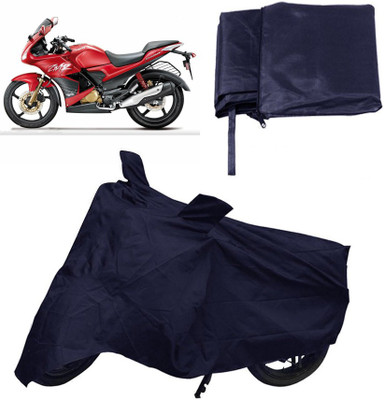 

Capeshoppers Two Wheeler Cover for Hero(Blue)