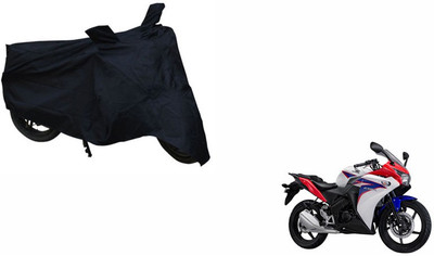 

Autonation Two Wheeler Cover for Honda(CBR 150R, Black)