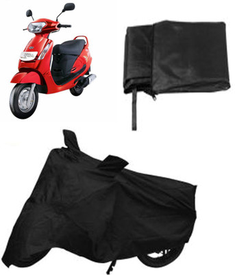 CapeShoppers Two Wheeler Cover for Mahindra(Black)