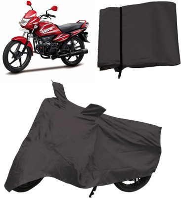 

Capeshoppers Two Wheeler Cover for Hero(Grey)