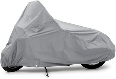 

Kaaz Two Wheeler Cover for Hero(Achiever, Silver)