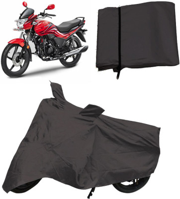 

Capeshoppers Two Wheeler Cover for Hero(Grey)
