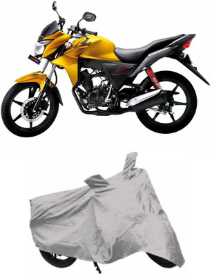 

My Tech Two Wheeler Cover for Honda(CBF, Silver)