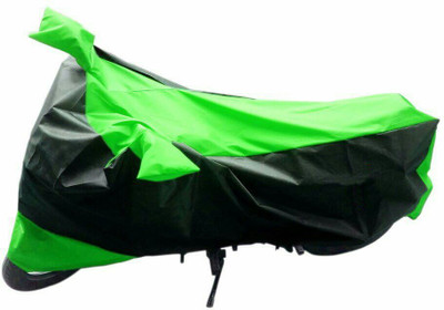 

Dvis Two Wheeler Cover for Honda(Dazzler, Green, Black)