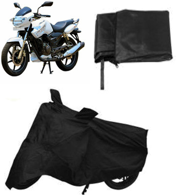 

Capeshoppers Two Wheeler Cover for TVS(Black)