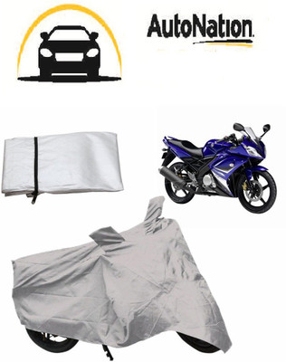 

Autonation Two Wheeler Cover for Yamaha(R15, Silver)