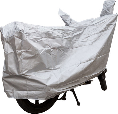

Autofy Two Wheeler Cover for Universal For Bike(Silver)