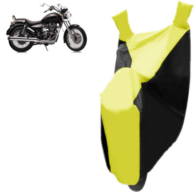 

ReeTech Two Wheeler Cover for Royal Enfield(Thunderbird 350, Yellow, Black)