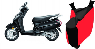 

HD Eagle Two Wheeler Cover for Honda(Activa, Red, Black)