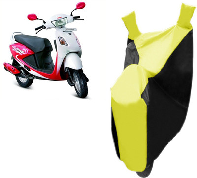 

Dogwood Two Wheeler Cover for Hero(Pleasure, Yellow, Black)