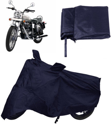

Capeshoppers Two Wheeler Cover for Royal Enfield(Blue)