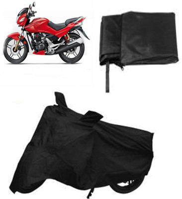 

Capeshoppers Two Wheeler Cover for Hero(Black)