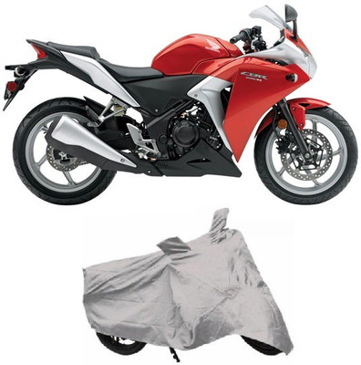 

BrandTrendz Two Wheeler Cover for Honda(CBR 250R, Silver)