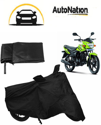 

Autonation Two Wheeler Cover for Suzuki(Hayate, Black)
