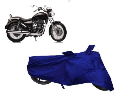 GOODLIFE Two Wheeler Cover for Universal For Bike(Thunderbird 350, Blue)