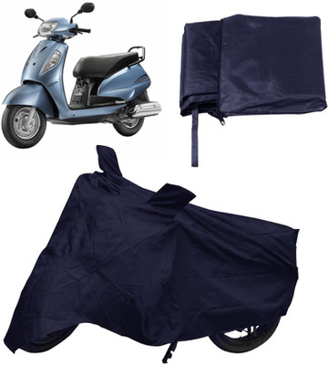 

Capeshoppers Two Wheeler Cover for Suzuki(Blue)