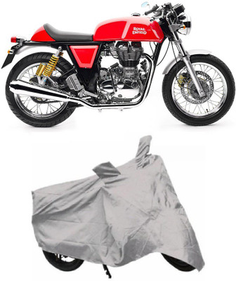 

Bristle Two Wheeler Cover for Royal Enfield(Continental GT, Silver)
