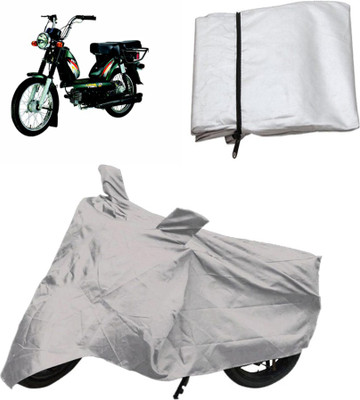 

Capeshoppers Two Wheeler Cover for TVS(Silver)