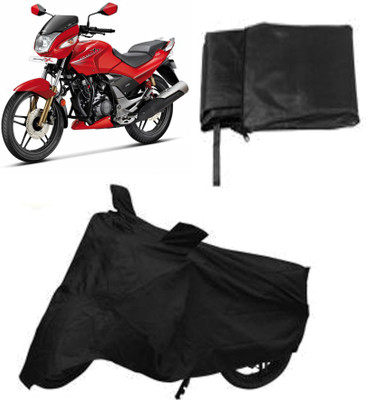 

Capeshoppers Two Wheeler Cover for Hero(Black)