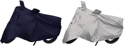 

Stylobby Two Wheeler Cover for Honda(Activa, Blue, Silver)
