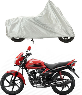 

Creative Via Two Wheeler Cover for Honda(Dream Yuga, Silver)