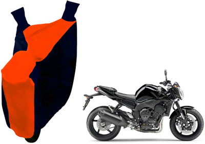 AUTO PEARL Two Wheeler Cover for Yamaha(FZ, Orange, Blue)